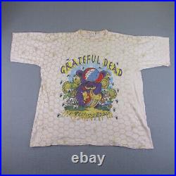 Vintage Grateful Dead Shirt Mens XL How Sweet It Is Honey Comb Bear Bee 1995