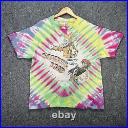Vintage Grateful Dead Shirt Mens XL Tie Dye 1993 Band Tee Joker Clown Bertha