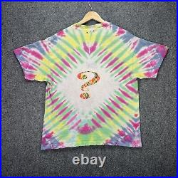 Vintage Grateful Dead Shirt Mens XL Tie Dye 1993 Band Tee Joker Clown Bertha