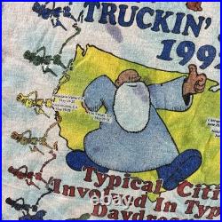 Vintage Grateful Dead Shirt Mens XL Tie Dye Summer Tour 1992 Single Stitch RARE