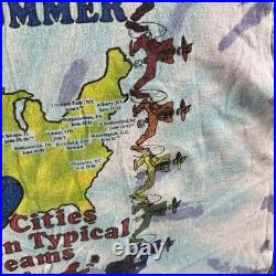 Vintage Grateful Dead Shirt Mens XL Tie Dye Summer Tour 1992 Single Stitch RARE