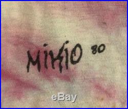 Vintage Grateful Dead Shirt Mikio 1980 -rare Single Stitch Tie Dye