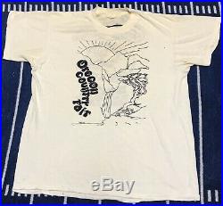 Vintage Grateful Dead Shirt Oregon Country Fair 80s Ice Cream Kid Thin Rock Band