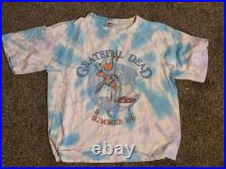 Vintage Grateful Dead Shirt Summer Tour 89 Super Rare