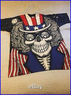 Vintage Grateful Dead Shirt Uncle Sam