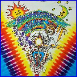 Vintage Grateful Dead Shirt XL 1992 OG Psychedelic Jerry Garcia Tie Dye Brockum