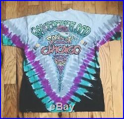 Vintage Grateful Dead Shirt XL 1992 Wake Of The Flood Surfer Soldier Field