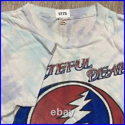 Vintage Grateful Dead Shirt XL 80s 90s Truckin' Summer Skull Face Band Tour Tee