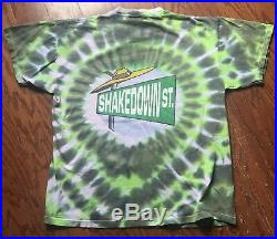 Vintage Grateful Dead Shirt XL Doo Dah Man Shakedown Street Tie Dye 1998 RARE