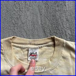 Vintage Grateful Dead Shirt XL Tie Dye 1990s Fall Tour Skeleton