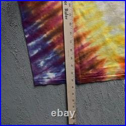 Vintage Grateful Dead Shirt XL Tie Dye 1990s Fall Tour Skeleton