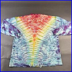 Vintage Grateful Dead Shirt XL Tie-Dye Men Signal Mega-Tee Jester 1986 Used A153