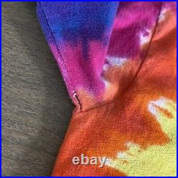 Vintage Grateful Dead Space Your Face Tee Shirt Liquid Blue 1992 Size L Tie Dye