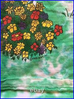 Vintage Grateful Dead Spring Tour 1992 Tie Dye USA Made Single Stitch T-Shirt L