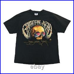 Vintage Grateful Dead Steal Your Spirit T-Shirt Size XL Black Band Tee 1996 90s