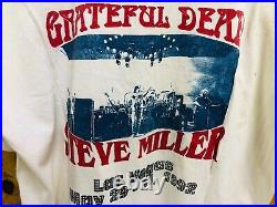 Vintage Grateful Dead Steve Miller May 1992 Las Vegas Residency T-Shirt