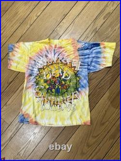 Vintage Grateful Dead Summer 93 T-Shirt 1993 Tour Medium