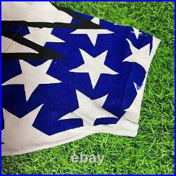 Vintage Grateful Dead Summer Tour 1993 American Flag Liquid Blue Band Size Large