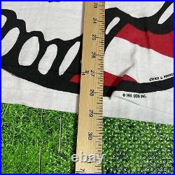 Vintage Grateful Dead Summer Tour 1993 American Flag Liquid Blue Band Size Large