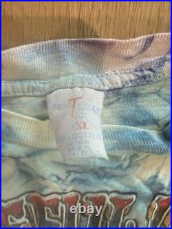 Vintage Grateful Dead Summer Tour 1994 Tie-Dye Graphic T-Shirt Tee Size XL