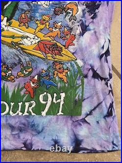 Vintage Grateful Dead Summer Tour 94 Single Stitch Tshirt Men's XL