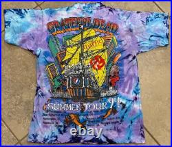 Vintage Grateful Dead Summer Tour 94 Single Stitch Tshirt Men's XL