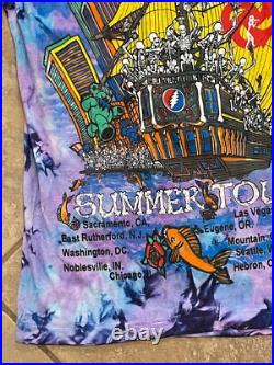 Vintage Grateful Dead Summer Tour 94 Single Stitch Tshirt Men's XL