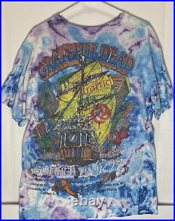 Vintage Grateful Dead Summer Tour 94 T-Shirt Men's Size XL Unisex AOP Short Hill