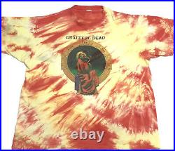 Vintage Grateful Dead T-Shirt 1987 Blues for Allah Tie-Dye Band Tee Size L