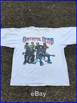 Vintage Grateful Dead T Shirt 1987 Concert T shirt Band T Shirt Band Tee Vtg