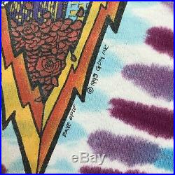 Vintage Grateful Dead T-Shirt 1993 New York City Liquid Blue Single Stitch Rare