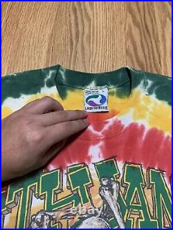 Vintage Grateful Dead T-Shirt 1996 Lithuania Basketball Olympics Size Large
