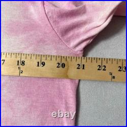 Vintage Grateful Dead T Shirt 89 Fall Tour Pink Tie Dye Single Stitch XL