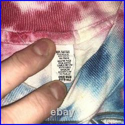Vintage Grateful Dead T-Shirt Adult XL 30th Anniversary Summer Tour 1995 Tie-Dye