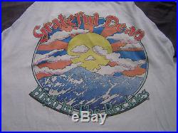 Vintage Grateful Dead T-Shirt Boulder Colorado 1980 High In The Rockies June 7-8