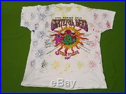 Vintage Grateful Dead T Shirt Fullprint Rare 90s summer tour 1992