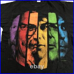 Vintage Grateful Dead T Shirt Mens Large Black 1993 Summer Tour Greggenrich