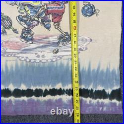 Vintage Grateful Dead T Shirt Mens XL Steal Your Face Off Liquid Blue 90s 1994