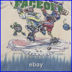 Vintage Grateful Dead T Shirt Mens XL Steal Your Face Off Liquid Blue 90s 1994