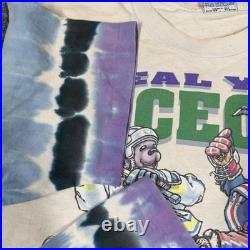 Vintage Grateful Dead T Shirt Mens XL Steal Your Face Off Liquid Blue 90s 1994