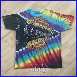 Vintage Grateful Dead T Shirt New York City Madison Square Garden NYC 1991 XL