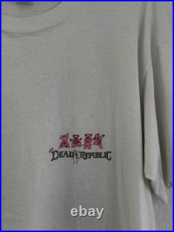 Vintage Grateful Dead T-Shirt RARE Dead Republic 80s Single Stitch Mens XL