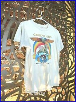 Vintage Grateful Dead T-Shirt (S) 1965-81 Anniversary Long Strange Trip Band Tee