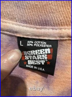 Vintage Grateful Dead T Shirt Single Stitch 1990s Parking Lot 50/50 Large