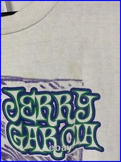 Vintage Grateful Dead T Shirt Single Stitch Band Tee Jerry Garcia XL 90s