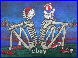 Vintage Grateful Dead T Shirt (XL) 1981 San Francisco Golden Gate Bridge 2 Sided