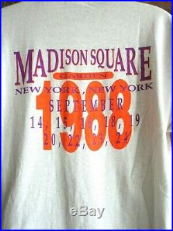 Vintage Grateful Dead T-Shirt (XL) 1988 Madison Square Garden King Kong Band Tee