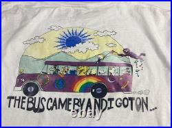 Vintage Grateful Dead T Shirt XL Broke Down Palace Single Stitch RIP Bob Weir