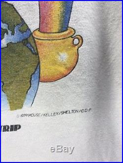 Vintage Grateful Dead T-shirt 1979 Raglan Mouse Kelley GDP Doo Dah Man OG JGB