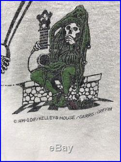Vintage Grateful Dead T-shirt 1979 Raglan Mouse Kelley GDP Doo Dah Man OG JGB